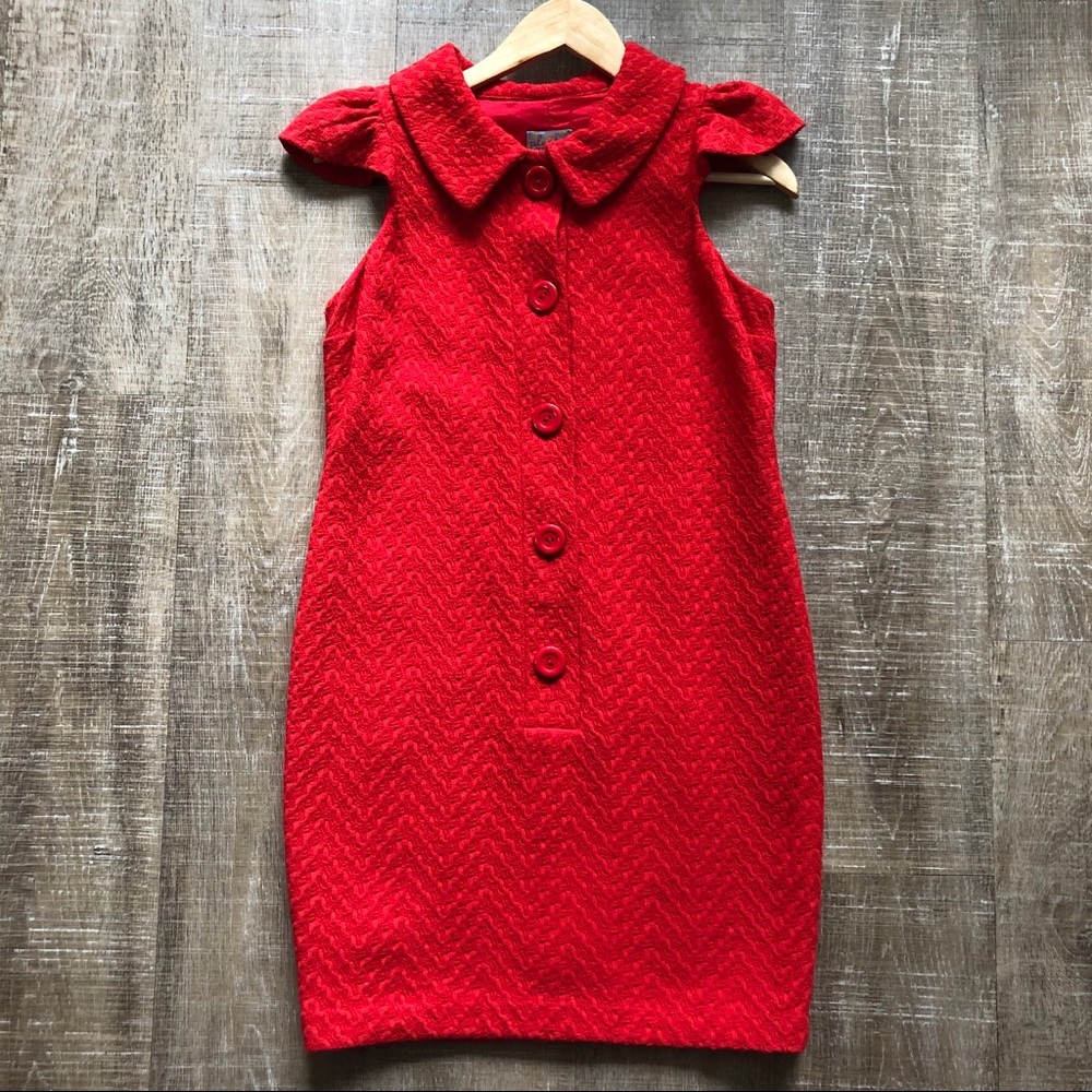 Plenty by Tracy Reese Wool Blend Cap Sleeves